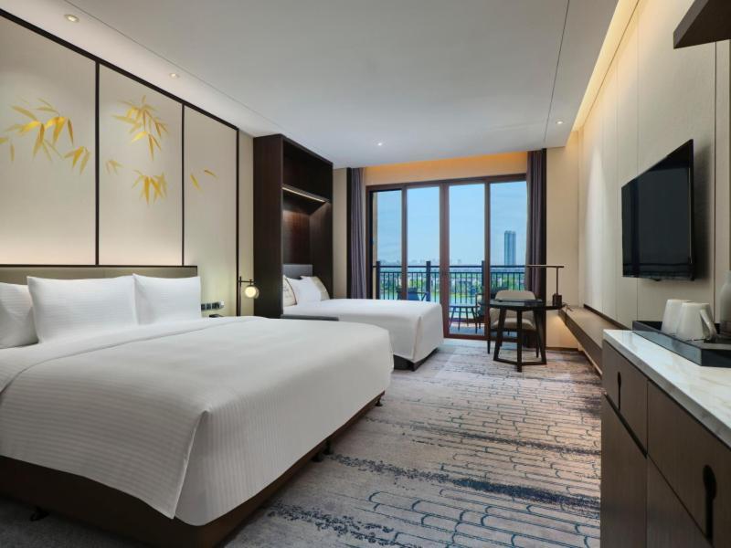 Wanda Realm Wuxi Hotel Exterior foto